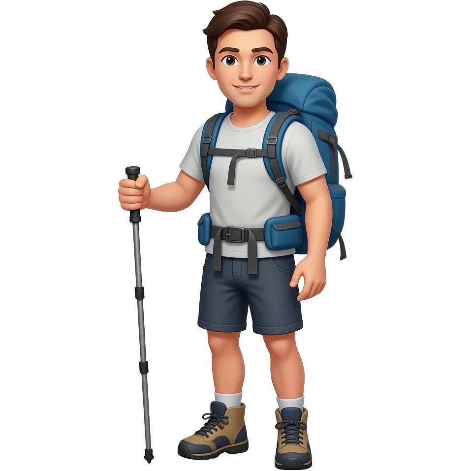 Hiking emoji