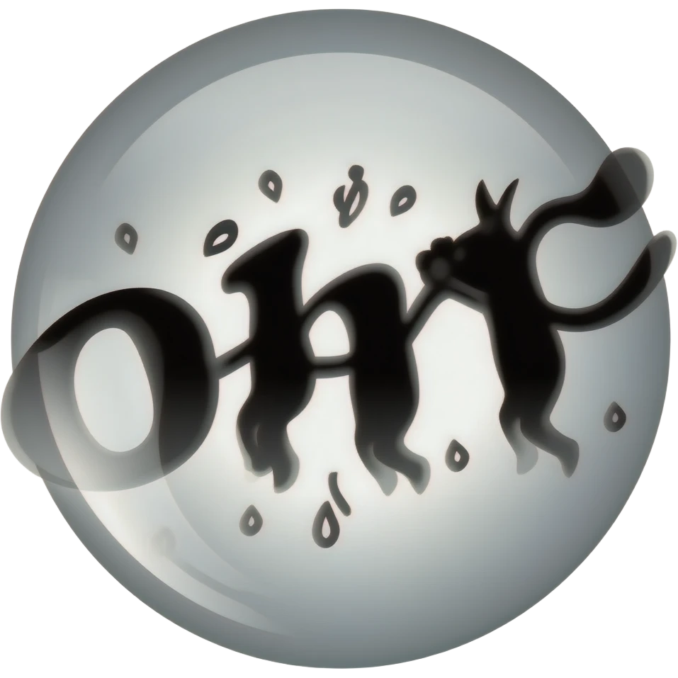 Negro línea emoji