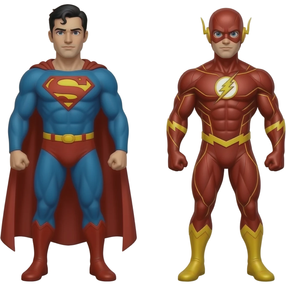 superman vs flash emoji