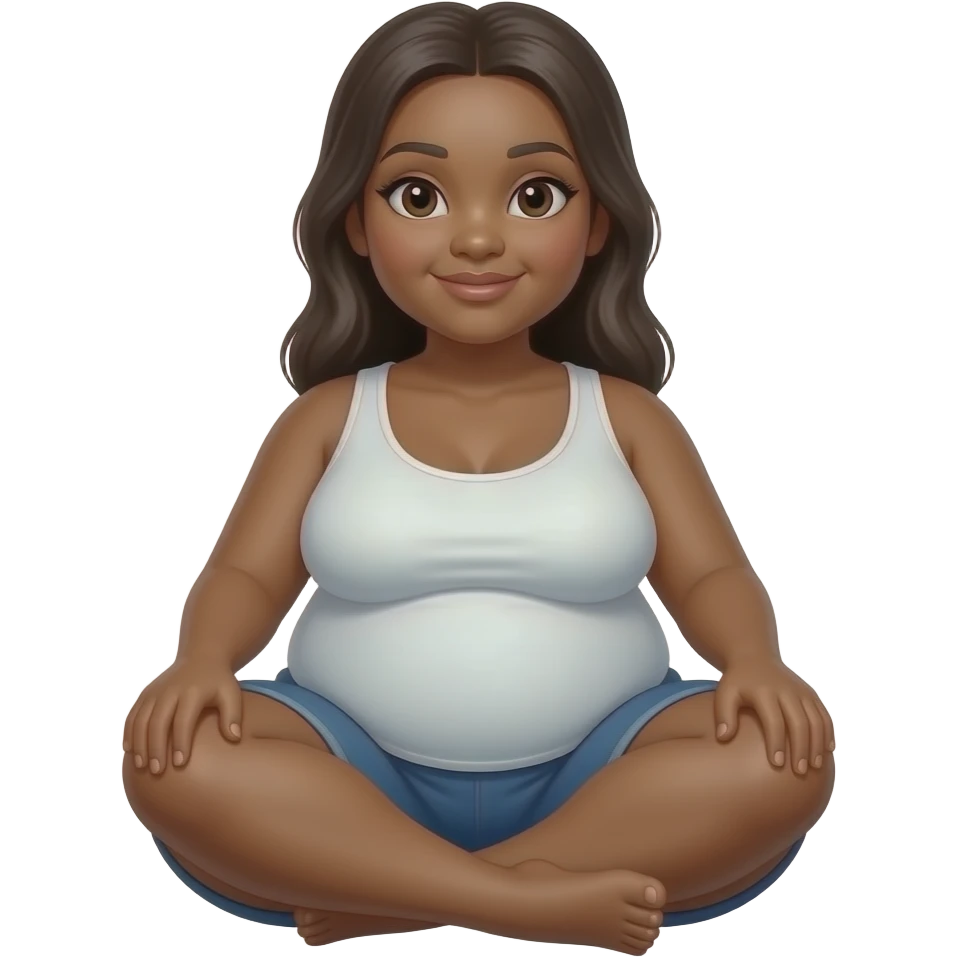 big booty sitting on face emoji