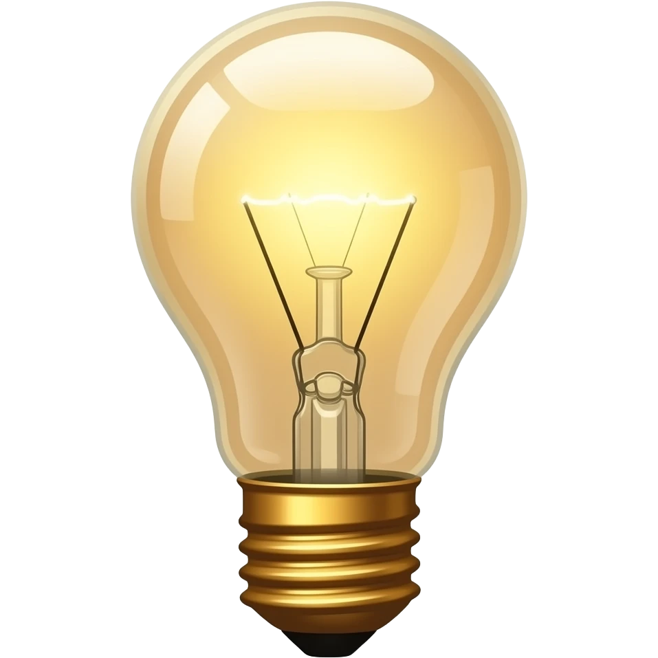 lightbulb emoji