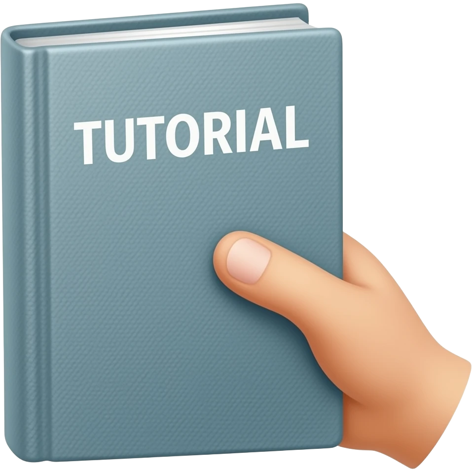 tutorial hand emoji