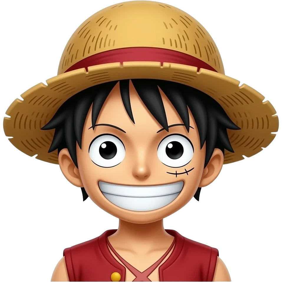 Luffy emoji