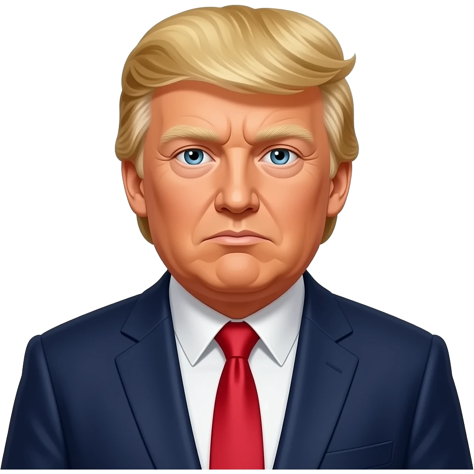 Trump idiot emoji