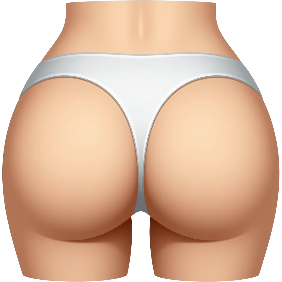 Licking a butt emoji