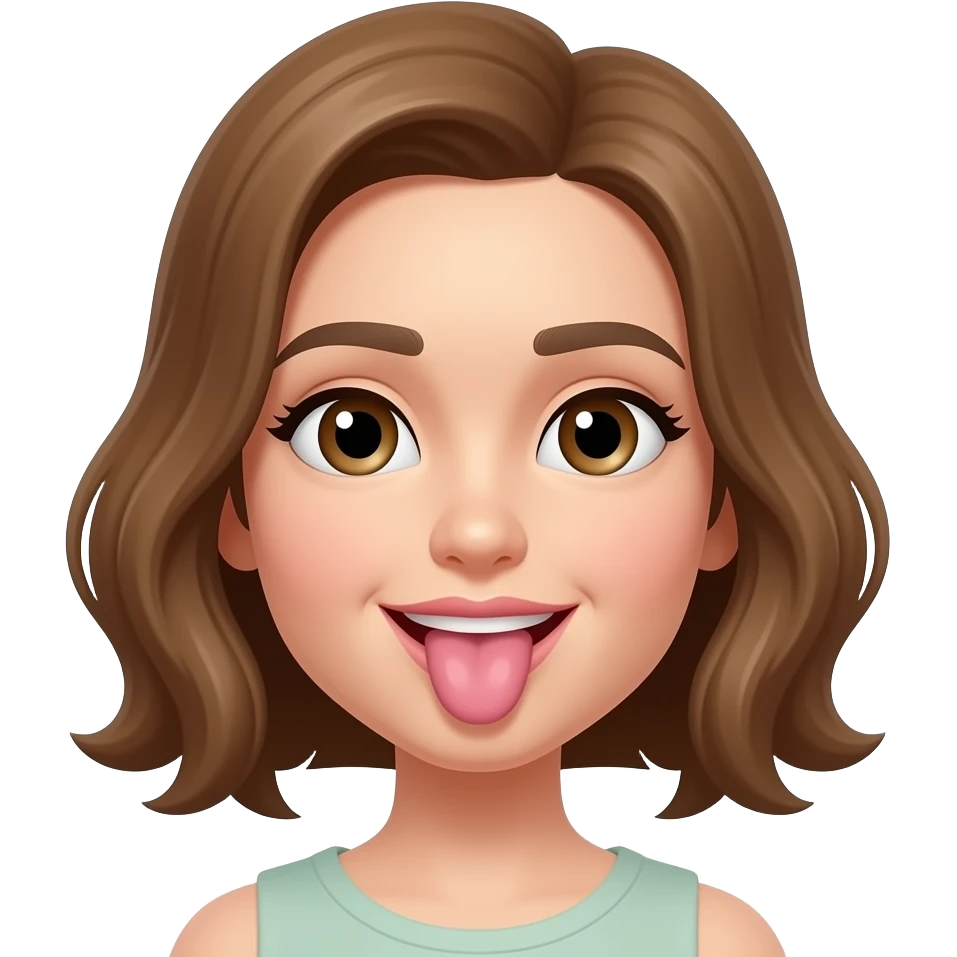 Licking emoji