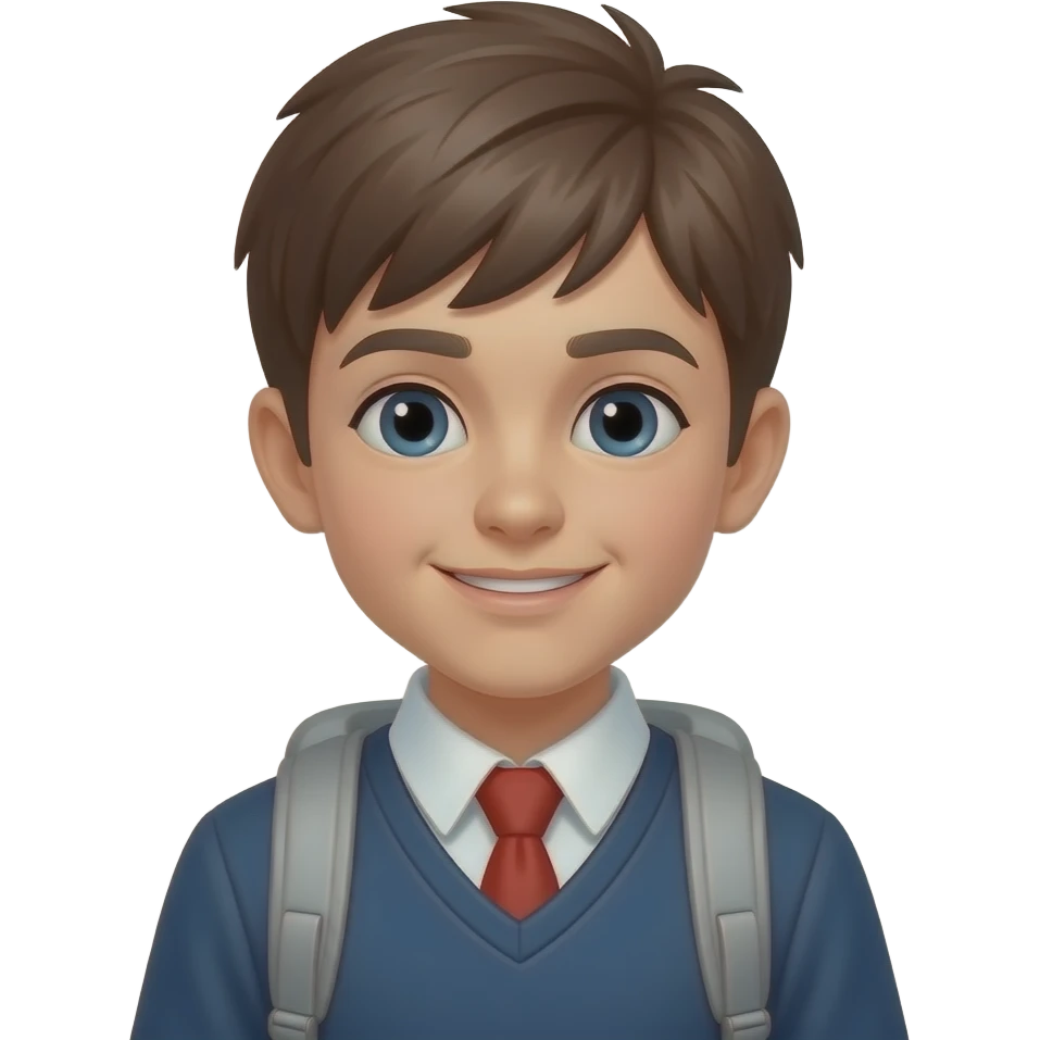 Schoolboy emoji