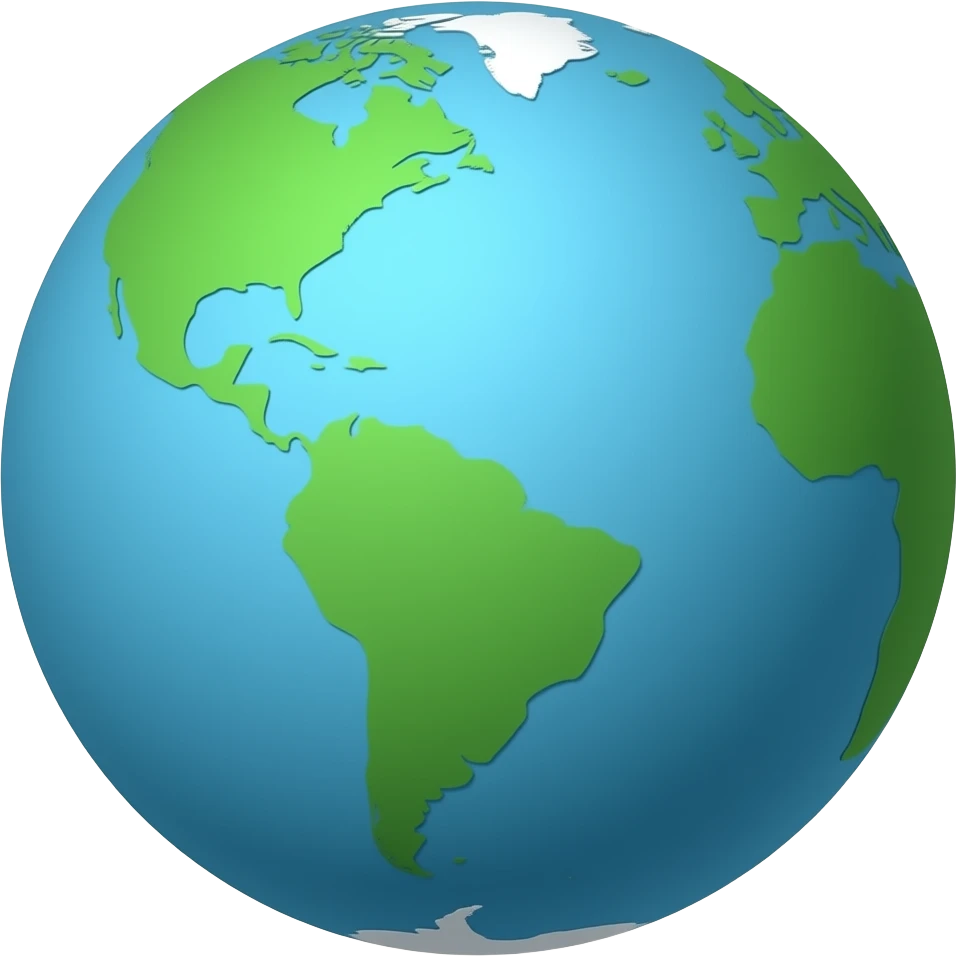 Flat earth emoji