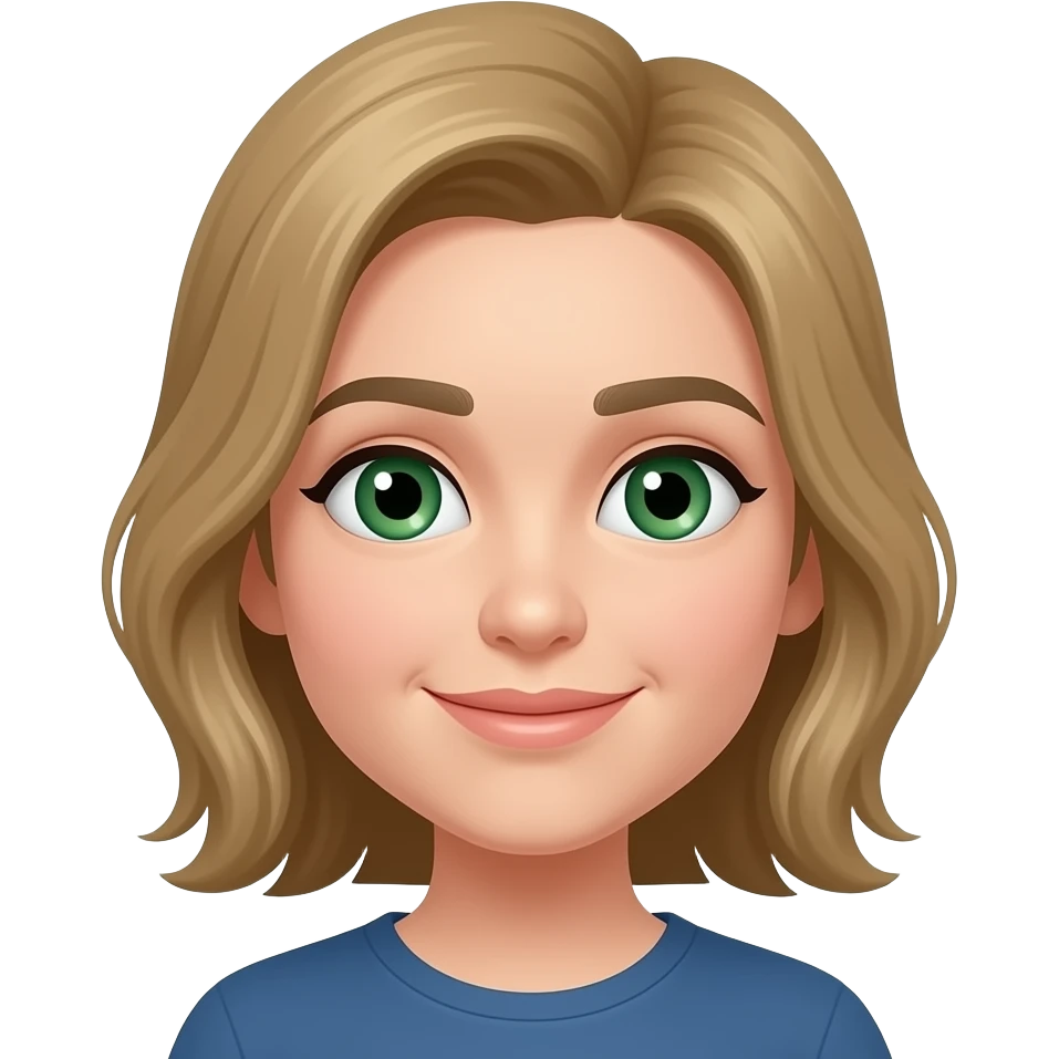Green eyes emoji