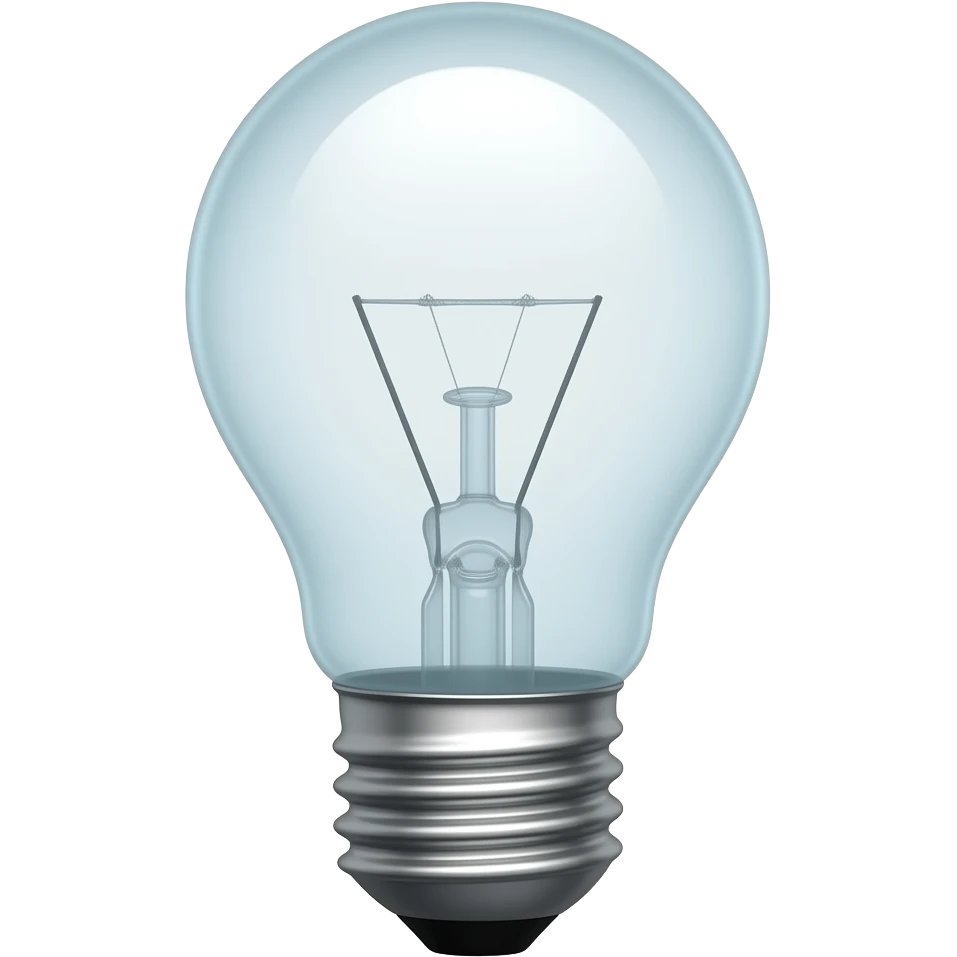 light bulb emoji