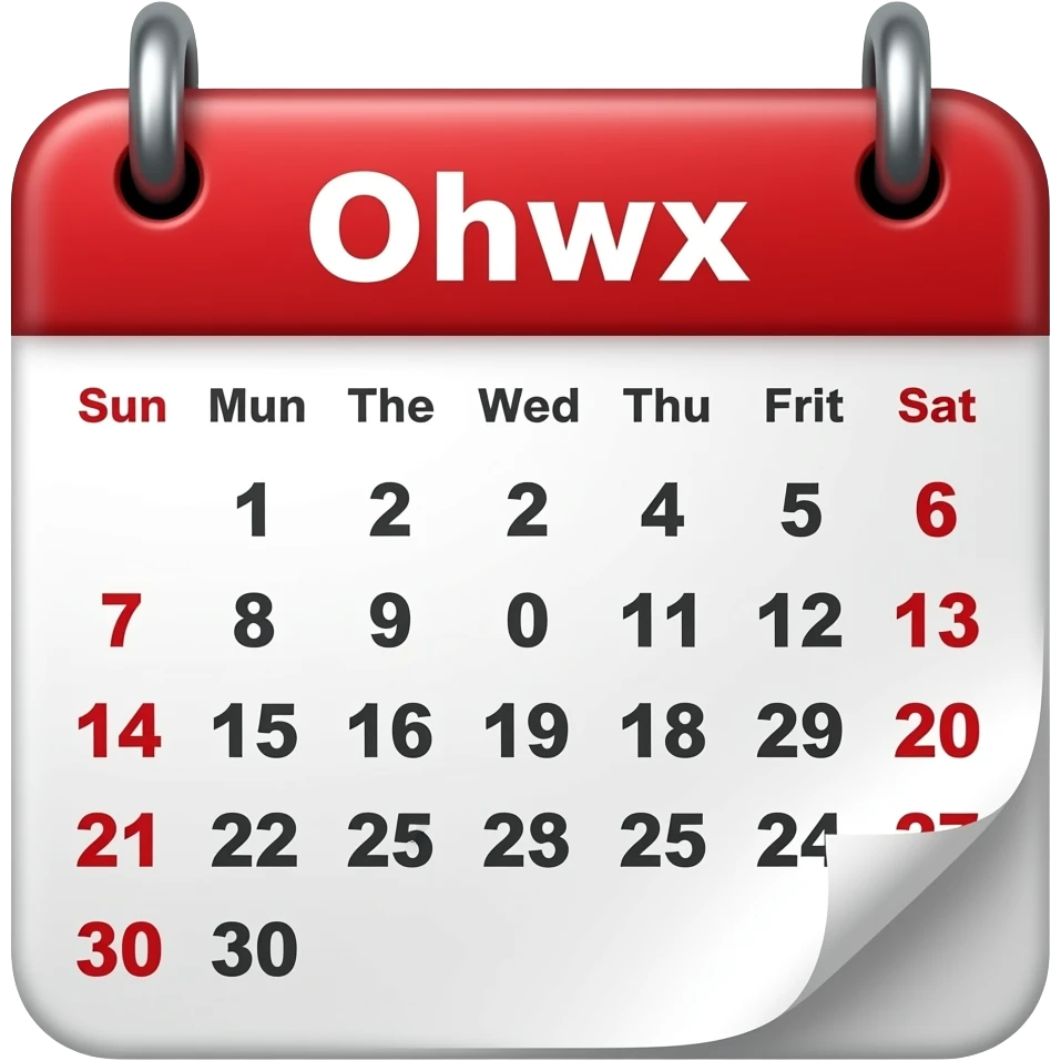 calendario emoji