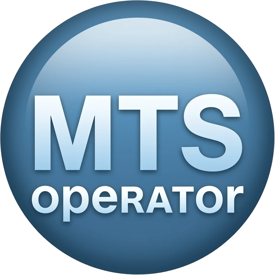 Логотип апператора mts emoji