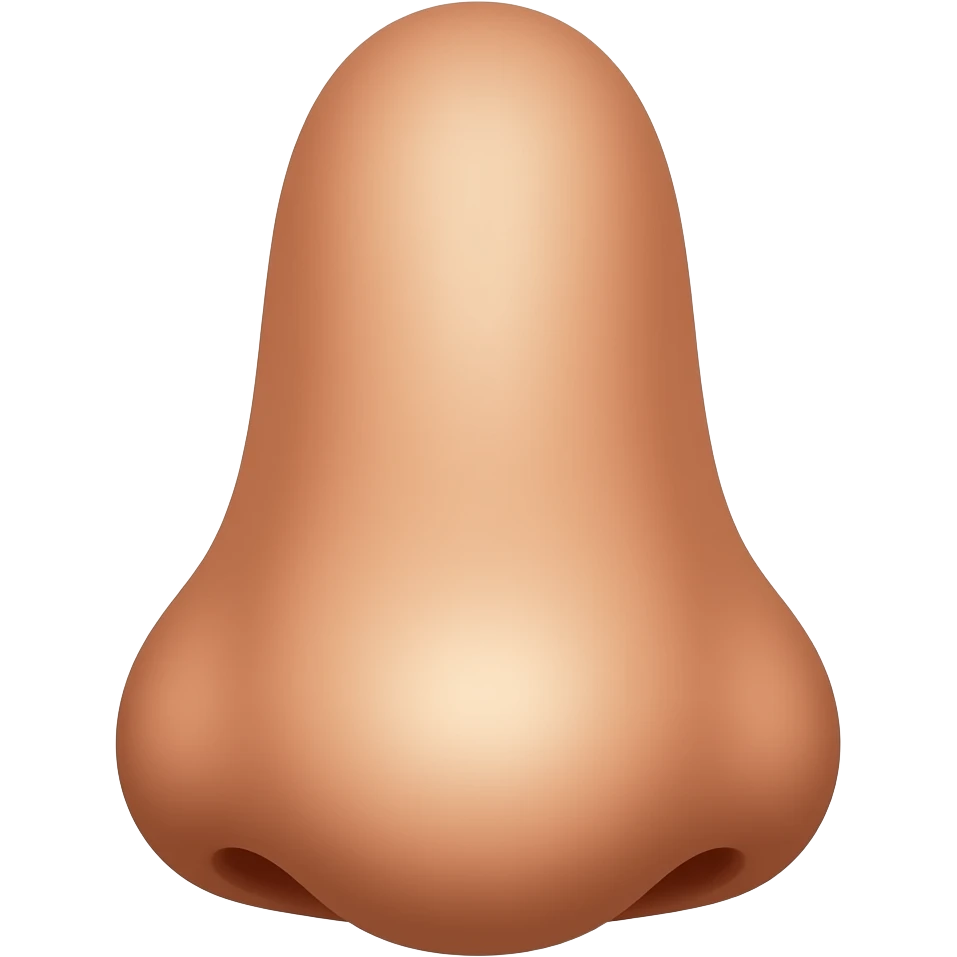 humanized nose emoji
