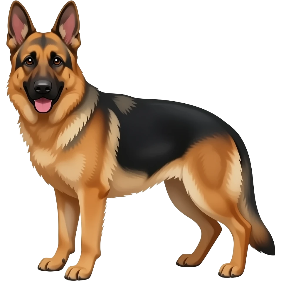 german shepheard emoji