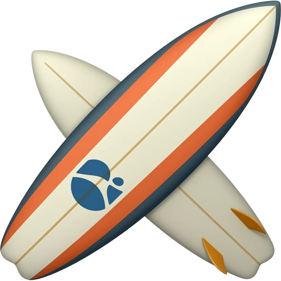Surfboard emoji