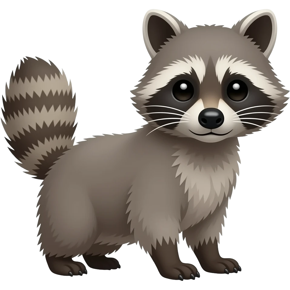raccoon emoji