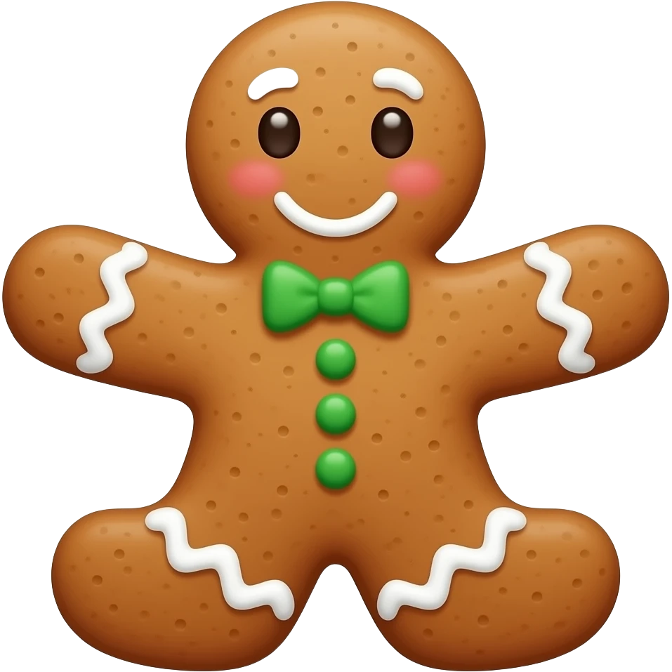 Имбирный пряник (не человек) emoji