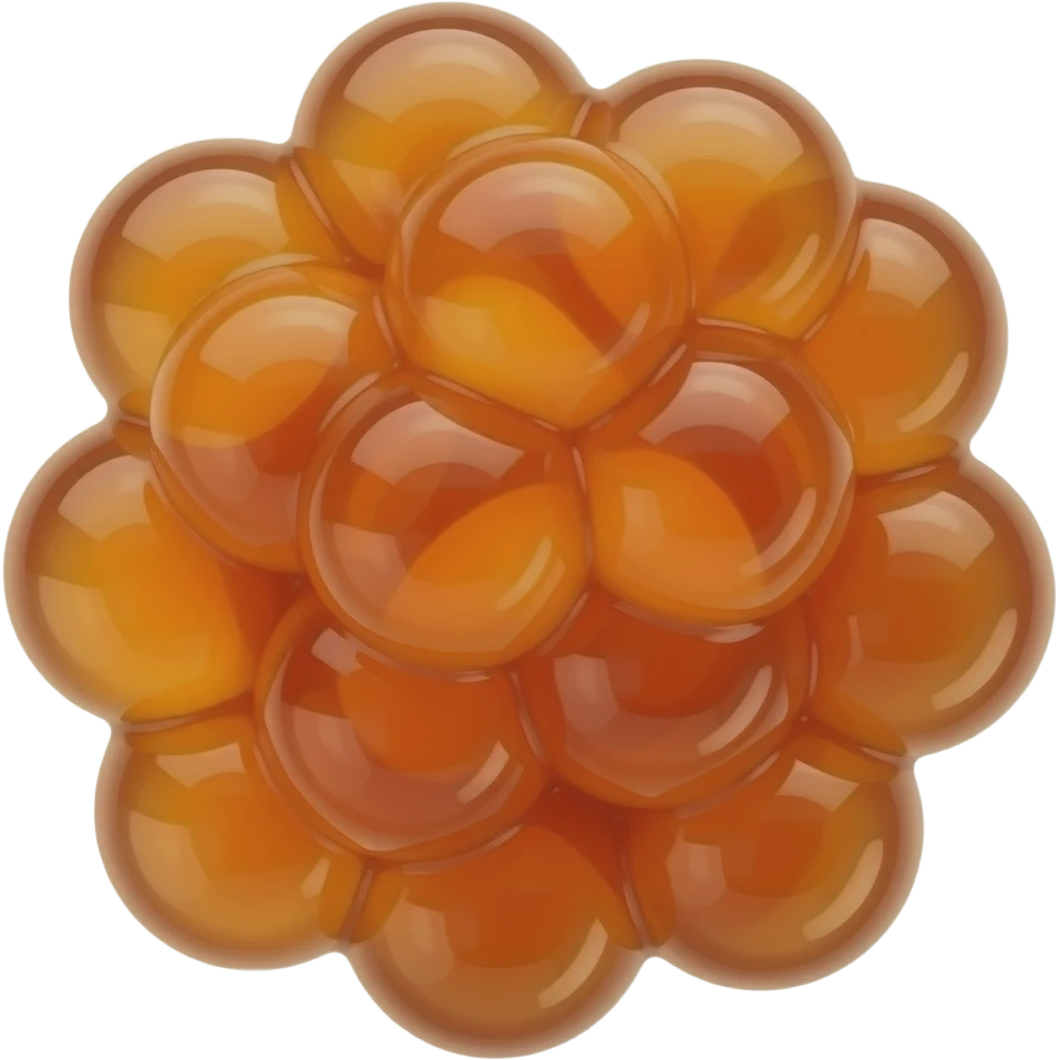 gross rotten Salmon roe emoji