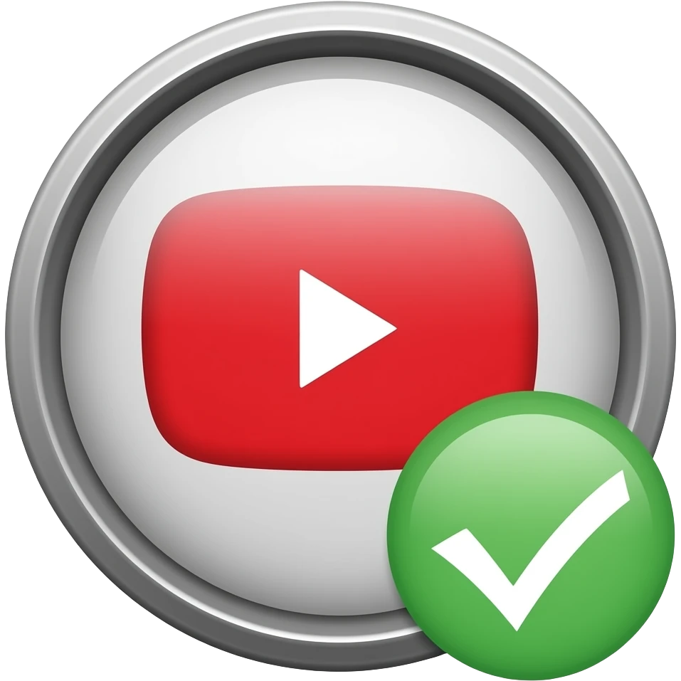 make the same verification emoji youtube uses, make the checkmark small and bmark emoji