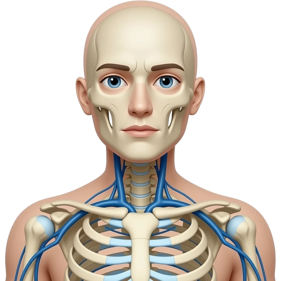 human body structure emoji