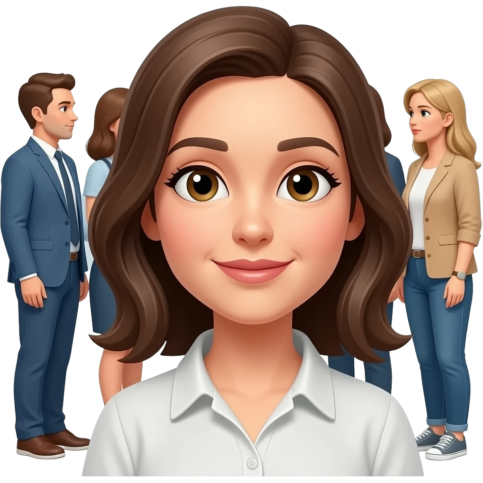 순서를 기다리는 여성 emoji