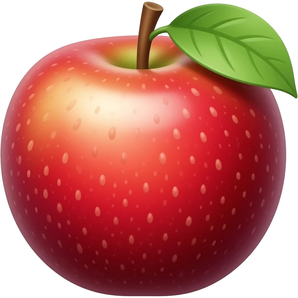 red fruit emoji