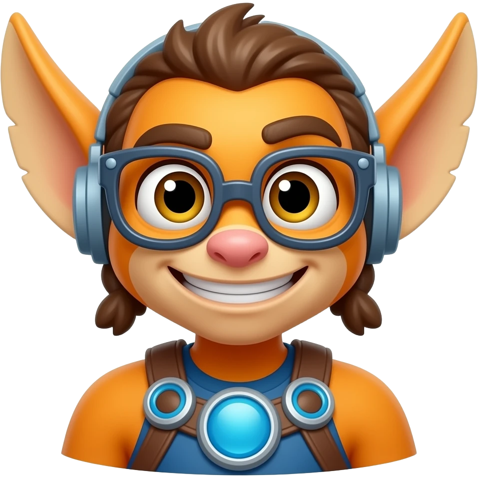 Clank, by ratchet and clank, in formato emoji emoji