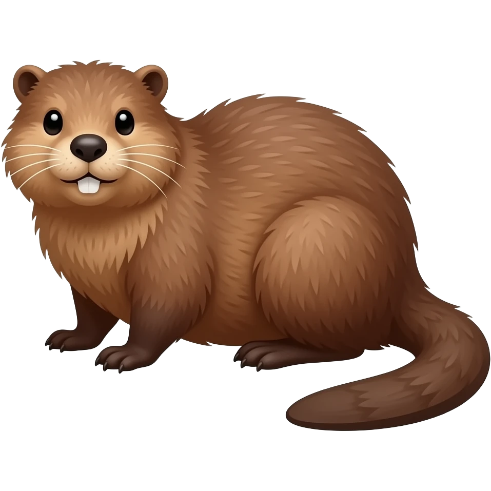 North american beaver emoji