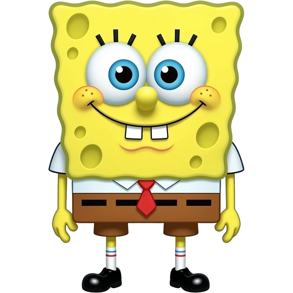 e Bob esponja normal 🧽 emoji