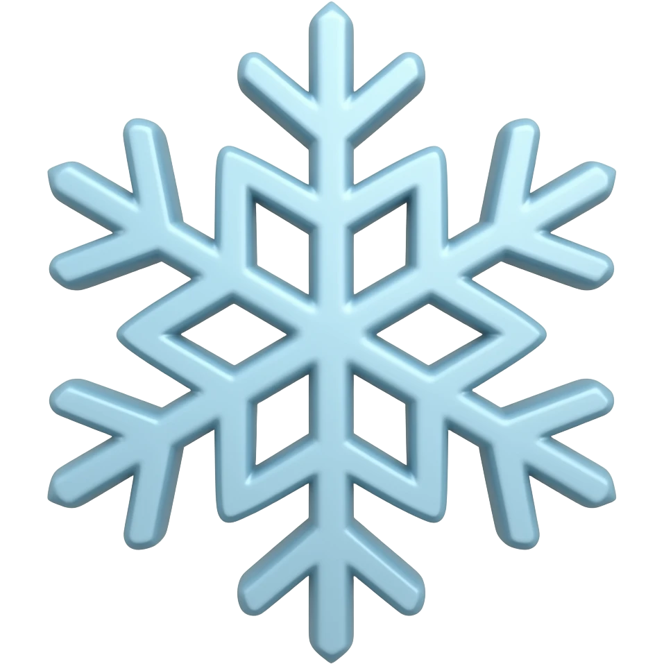 snowflake emoji