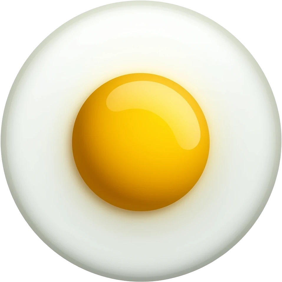 Boiled eggs cartoon emoji