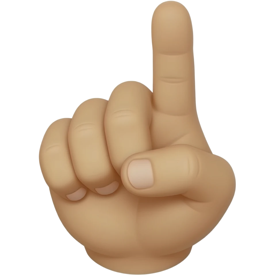Thumb and pointer finger touching emoji