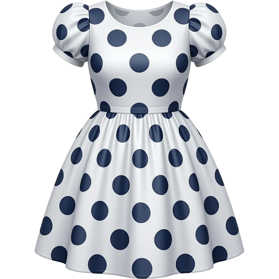 Polka-dotted emoji
