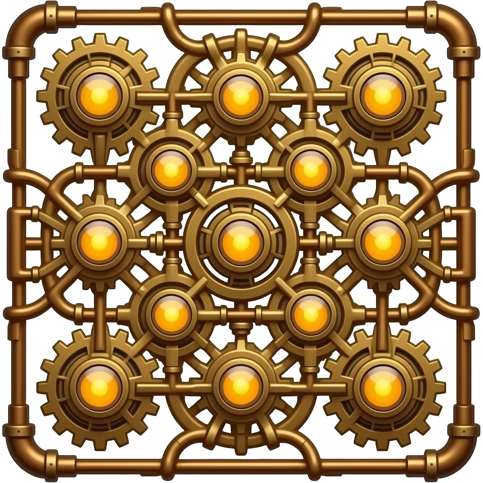 Steampunk Matrix emoji