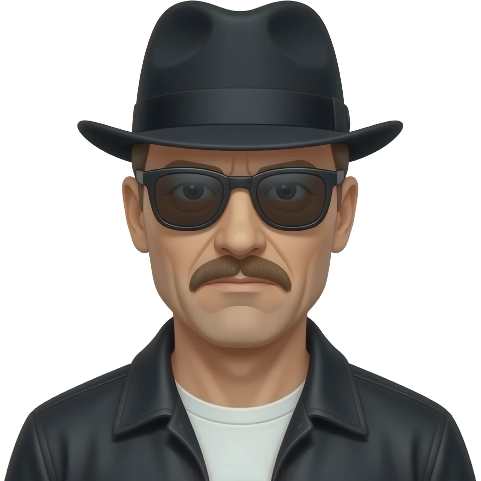 Breaking bad heisenberg attire emoji