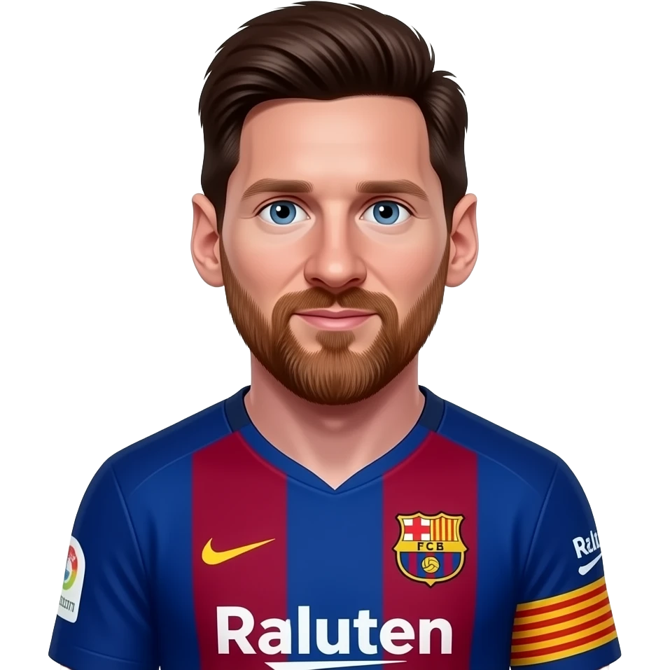 messi Barcelona emoji
