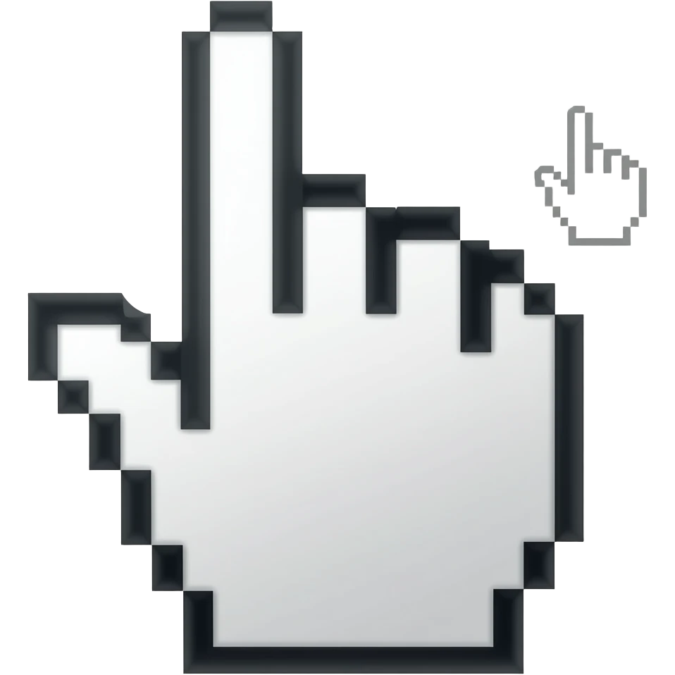 computer pointer emoji
