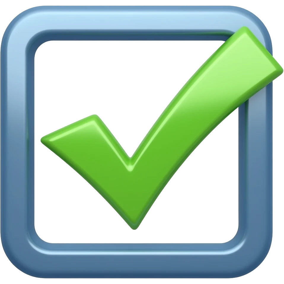 CHECKLIST emoji