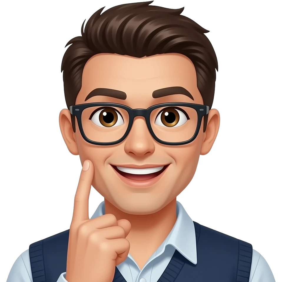 Flirting emoji