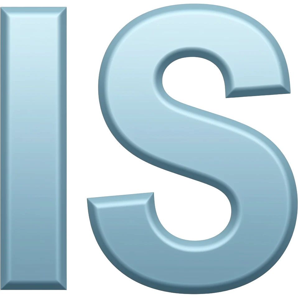letter IS emoji