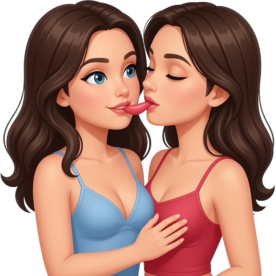 Lesbian sex emoji