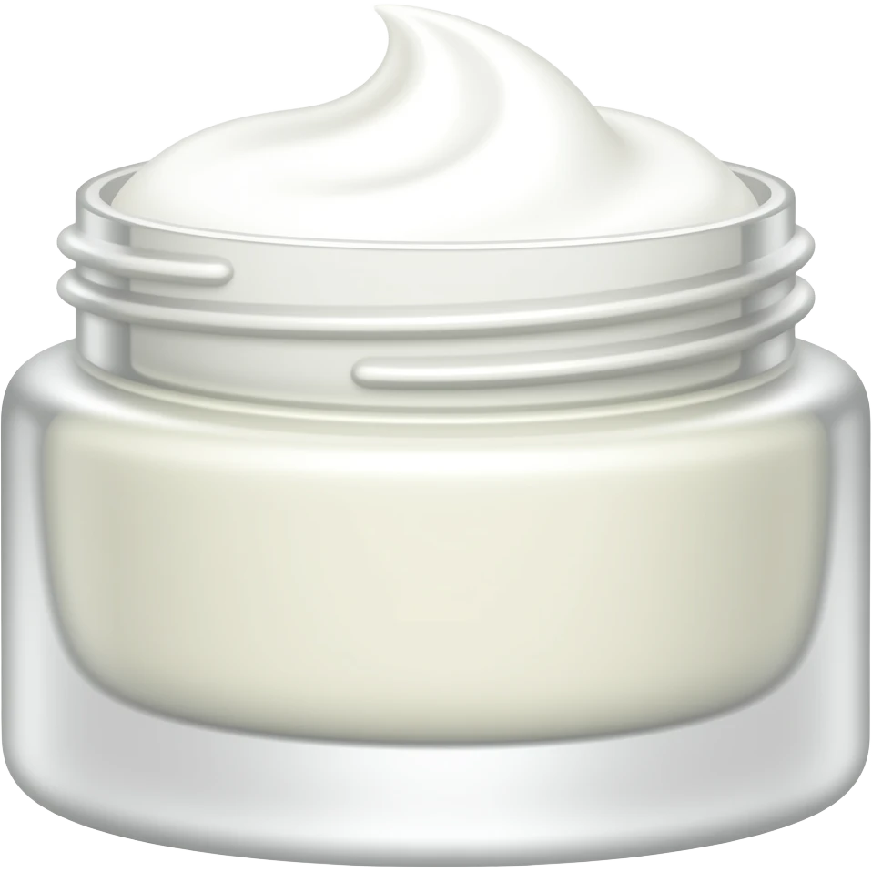 produit skincare korean, la vue est en 3 quart emoji