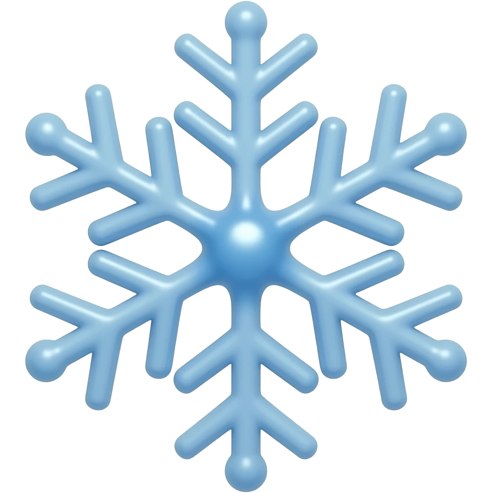 snowflake emoji