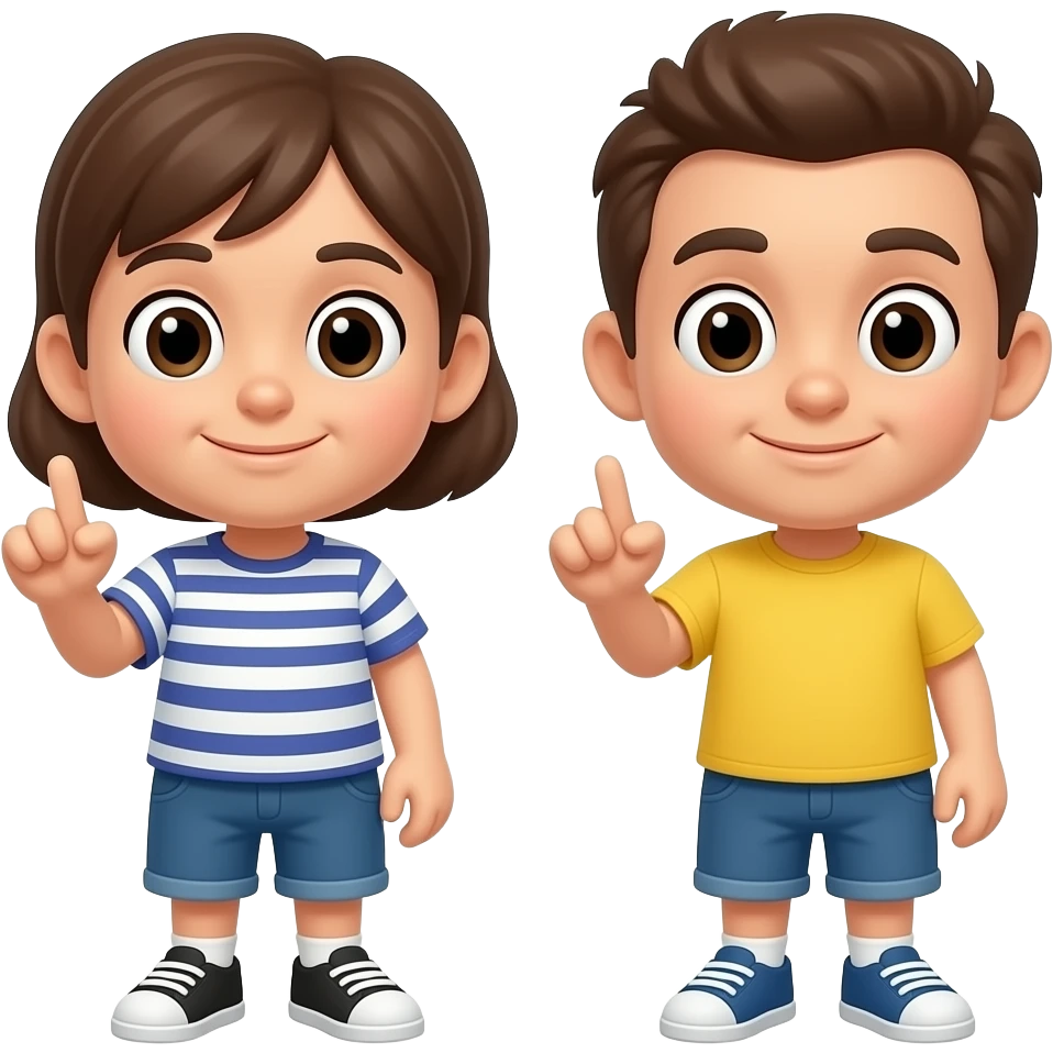 Cartoon characters giving the middle finger emoji | AI Emoji Generator