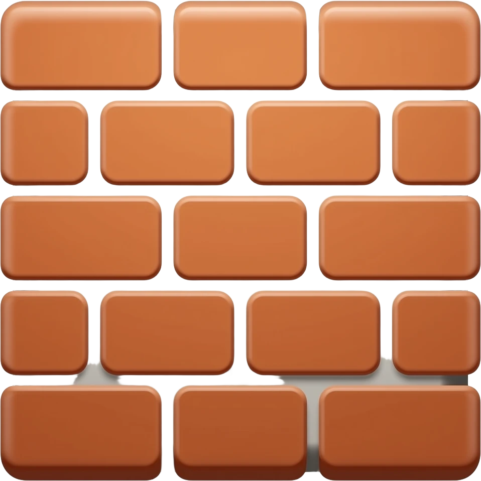 Brick emoji