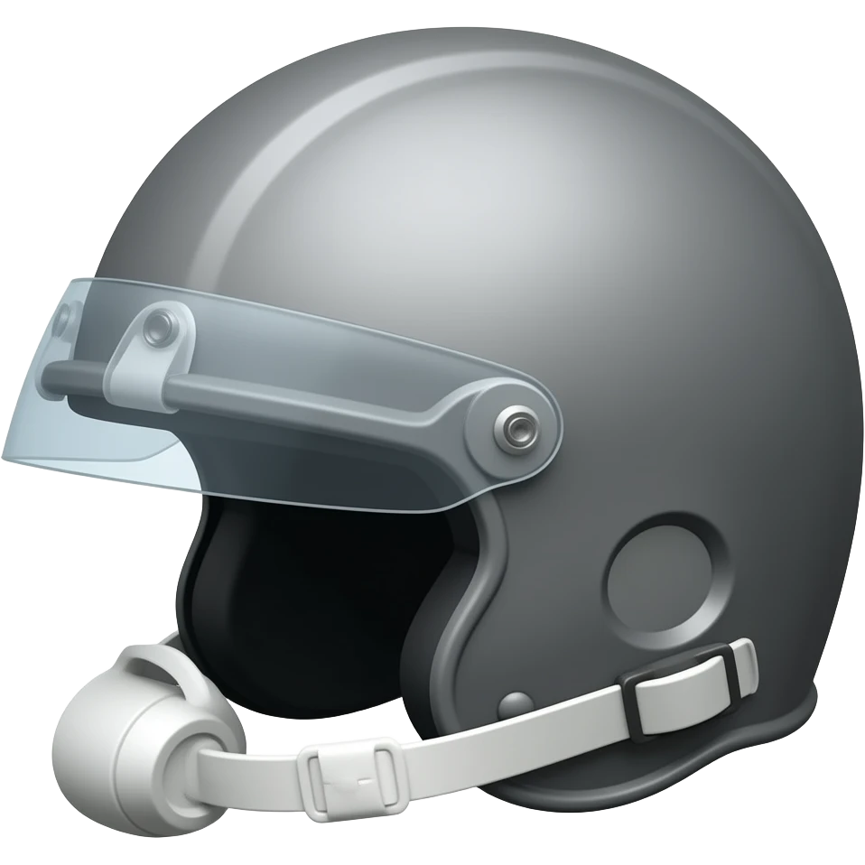 bent helmet emoji