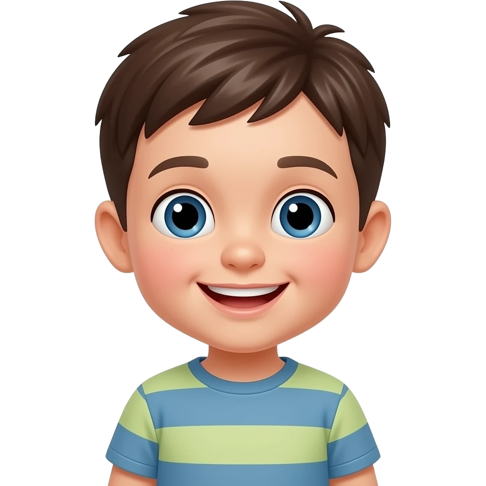 счастливый ребенок emoji