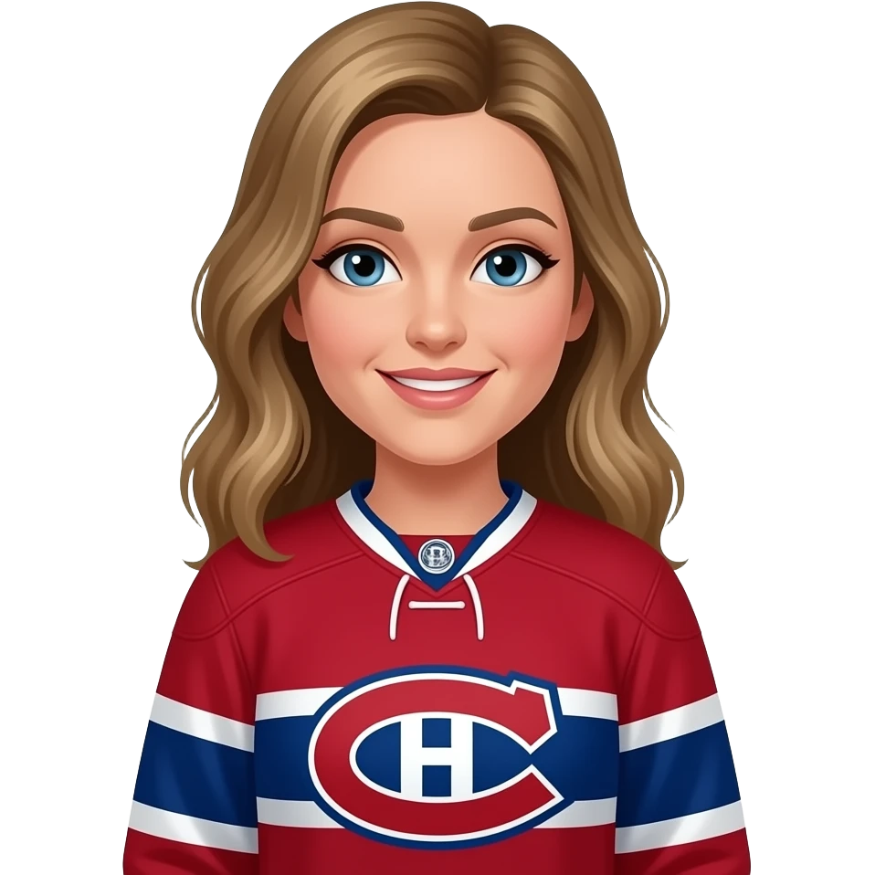 Woman montreal canadiens emoji