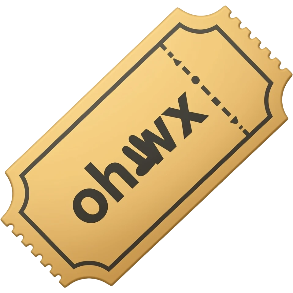 ticket emoji