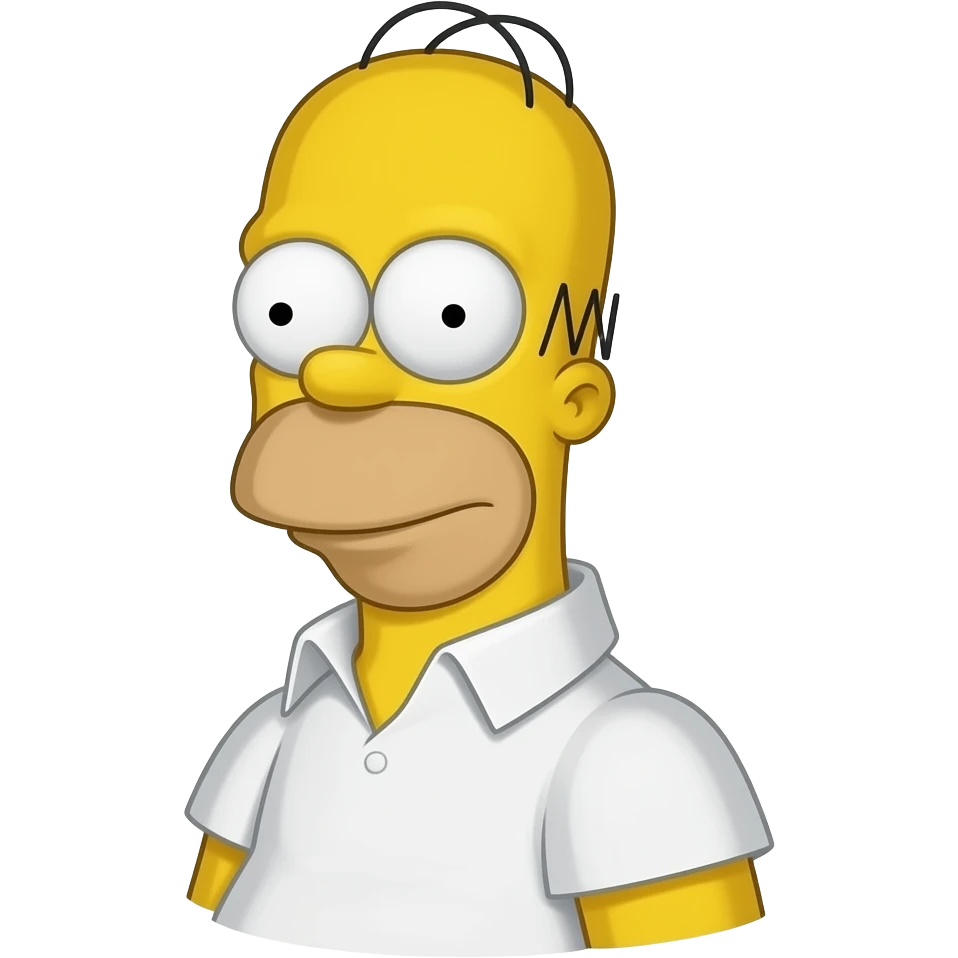 Homer simpson emoji